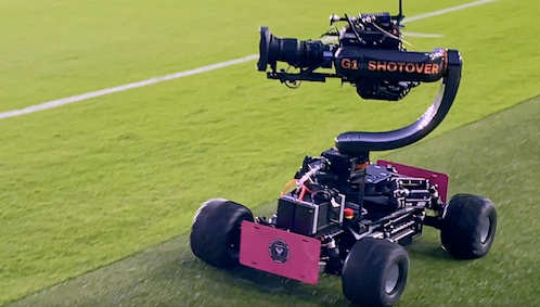 AGITO Dolly captures Inter Miami from the sidelines.
