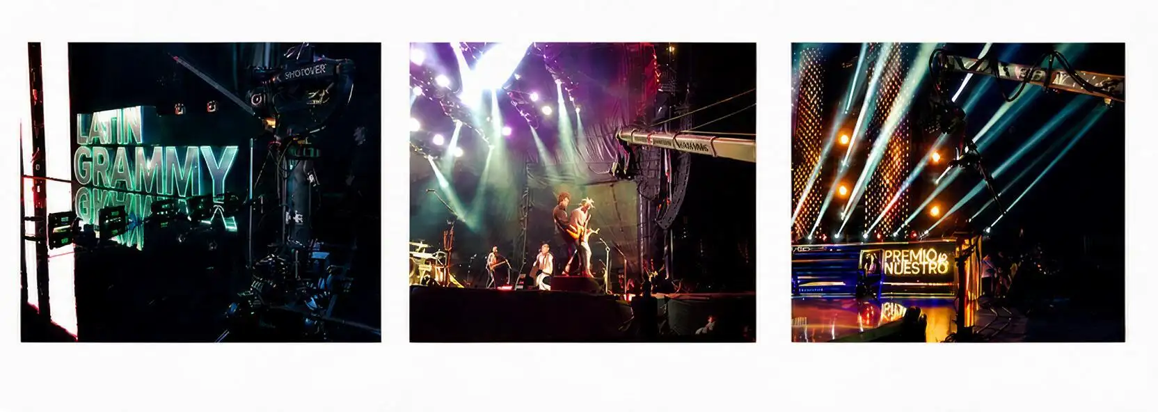 Camera crew using a jib and gimbal to capture concert and festival stage coverage